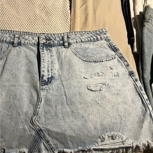 Denim skirt